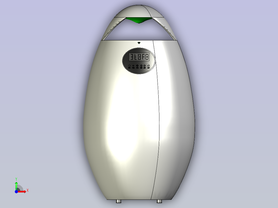 空气净化器前视图