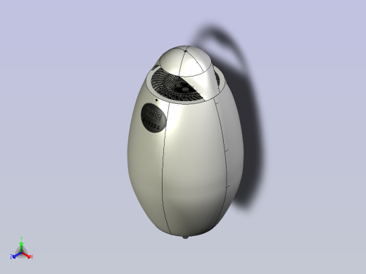 空气净化器正等轴测缩略图