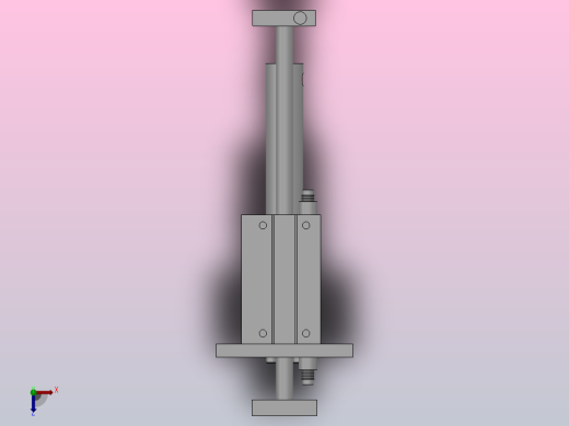 MGG系列三轴气缸(Φ20-Φ50）[MGGMF20-125]俯视缩略图