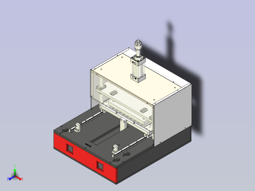 5pin针高温高压封口机正等轴测缩略图