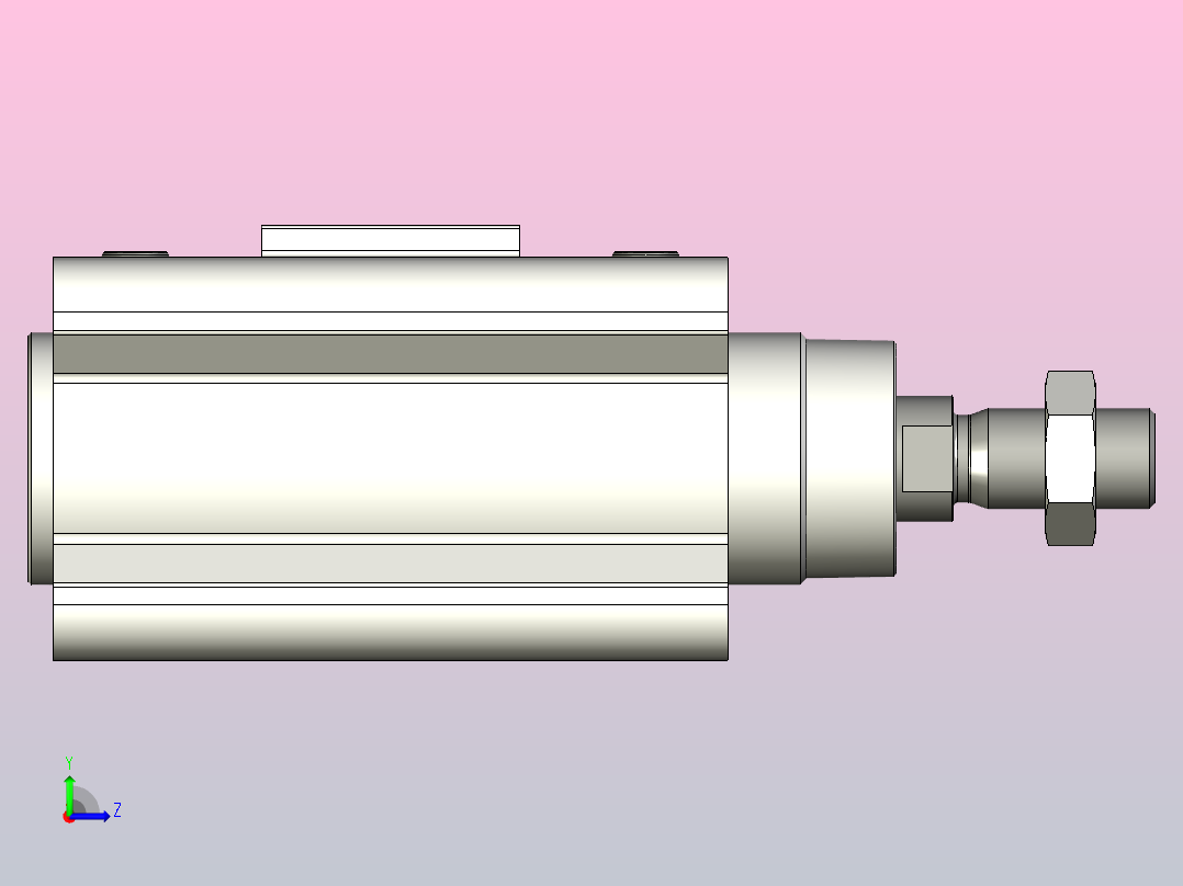 FESTO气缸DSBF-C-50-1-PPSA-N3-R---_0_左视图