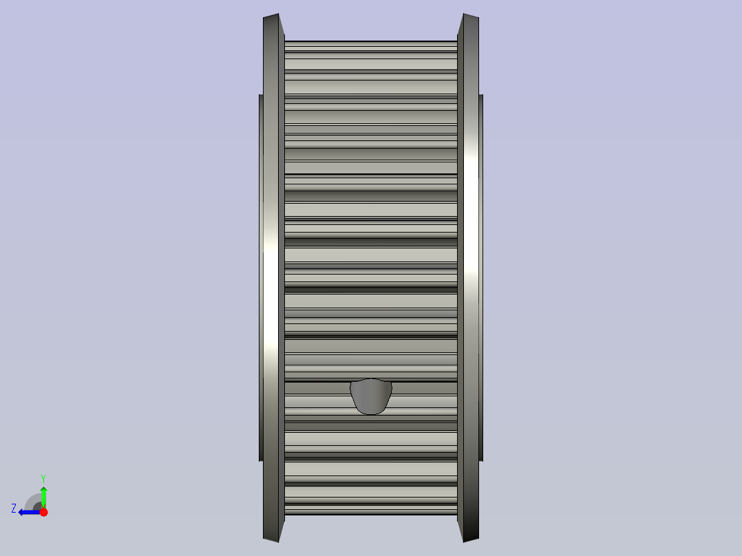 EBJ22-S5M150-30-A-P-d16同步轮ZB右视图