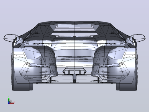 兰博基尼 aventador前视缩略图