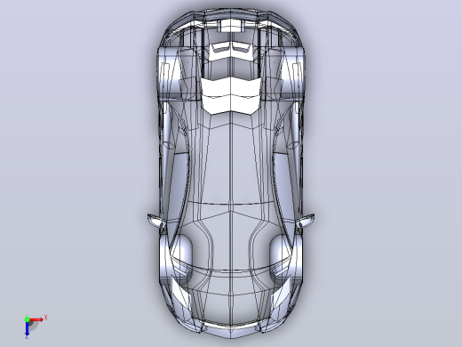 兰博基尼 aventador俯视缩略图