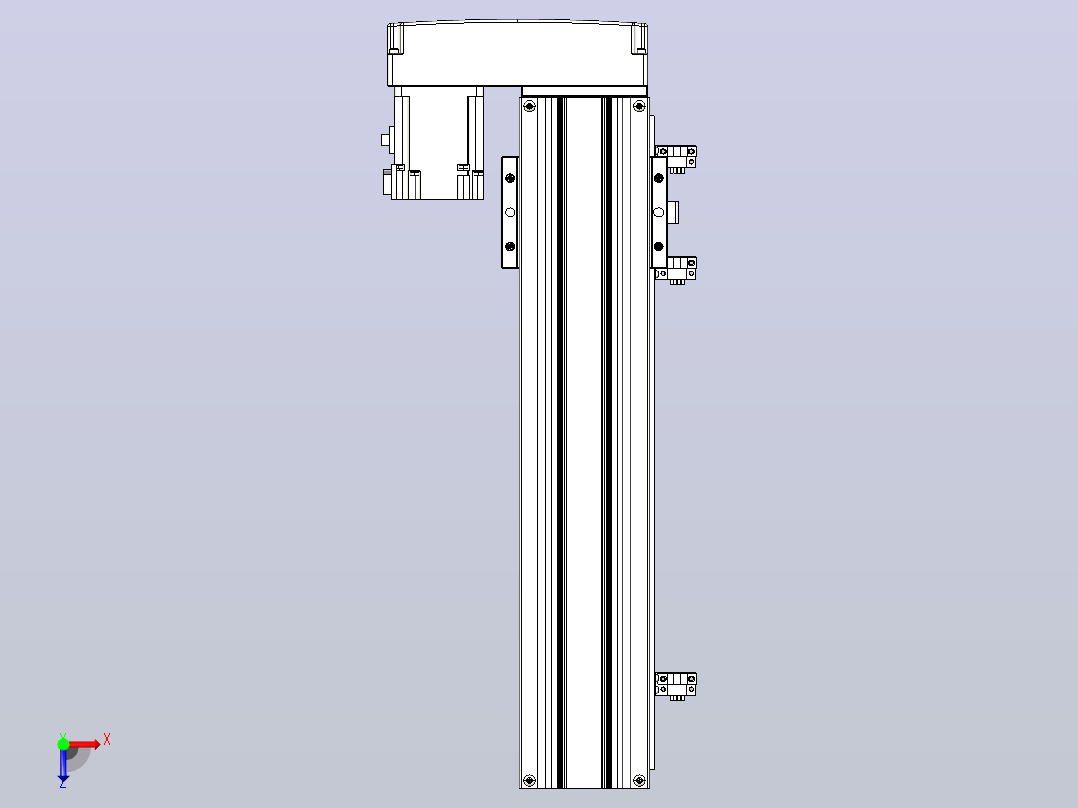 钢基模组TPA-KNR-8610C-440A1-ML-H0S1俯视图