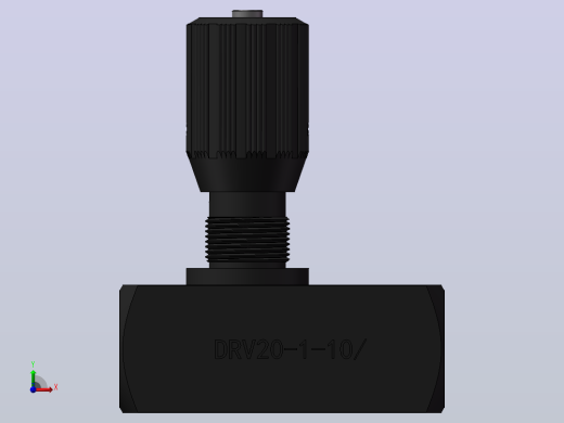 DRV20 单向节流截止阀前视缩略图