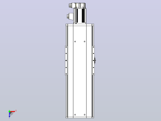 日规模组半封闭丝杆TPA-HNR-220D-3210C-L250-M-Y-P1K-N3俯视缩略图