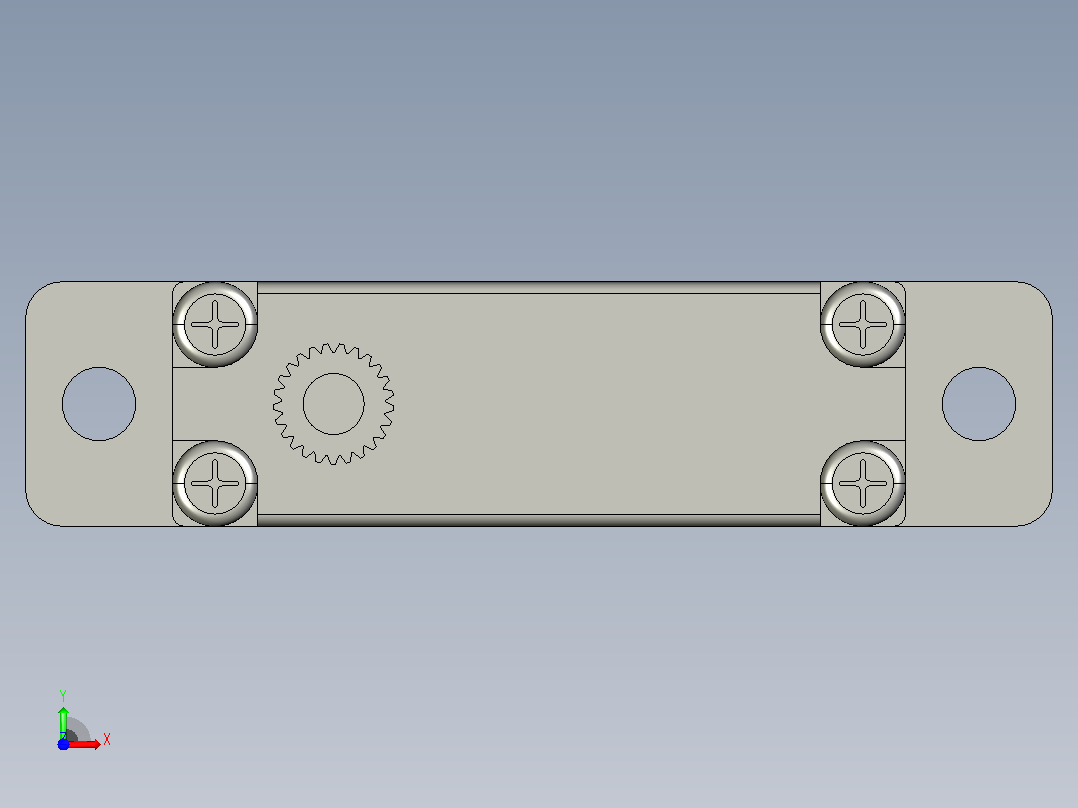 Servo KST X10 Mini Pro-B前视图