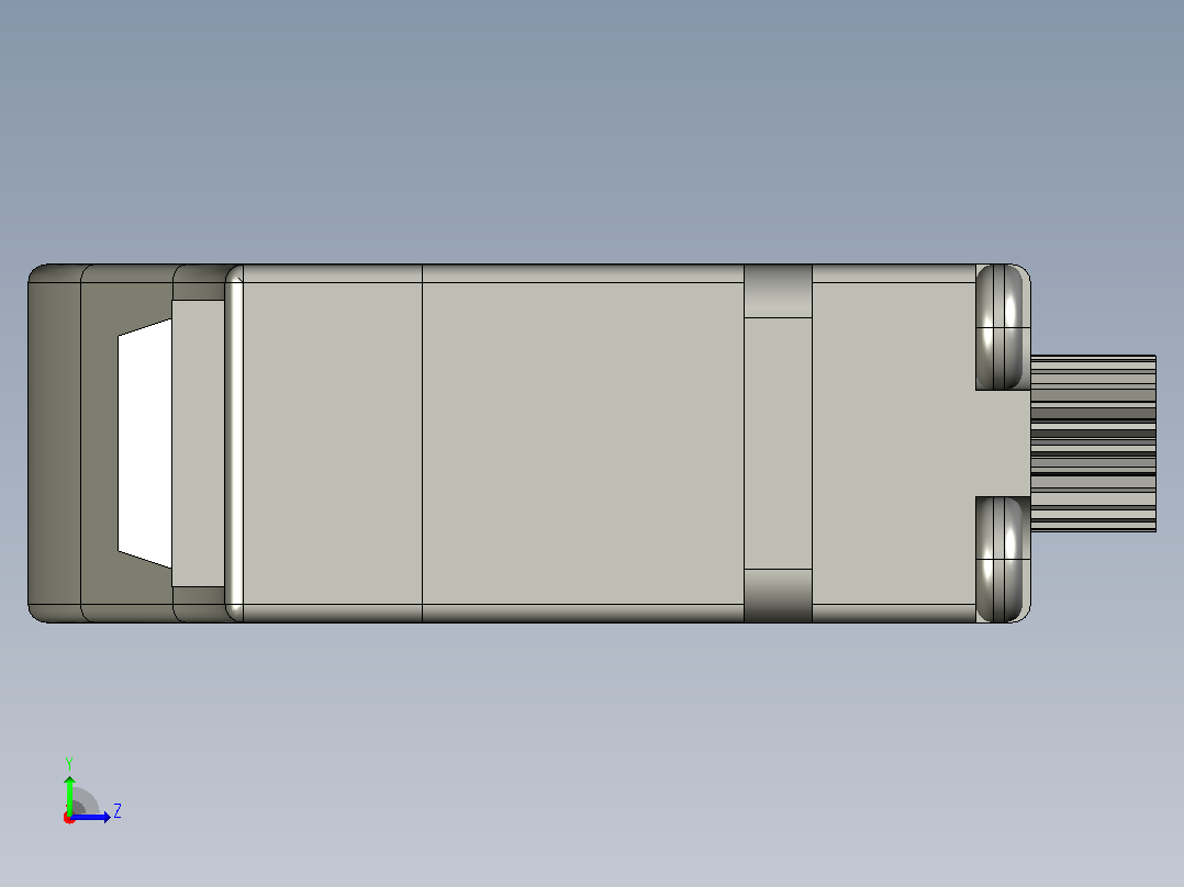 Servo KST X10 Mini Pro-B左视图