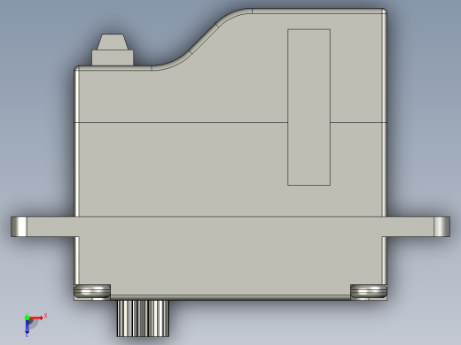 Servo KST X10 Mini Pro-B俯视缩略图