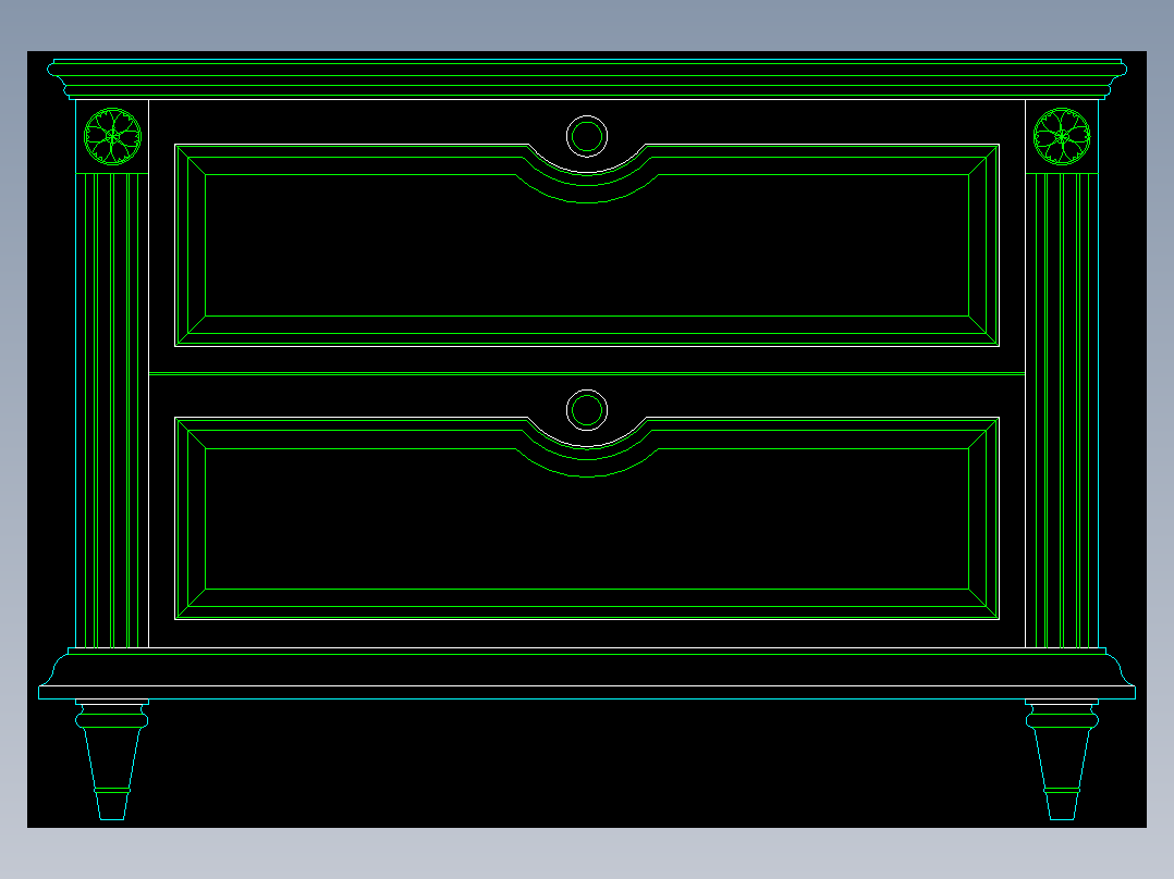家装类CAD图块(四)-FH01030D