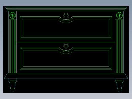 家装类CAD图块(四)-FH01030D