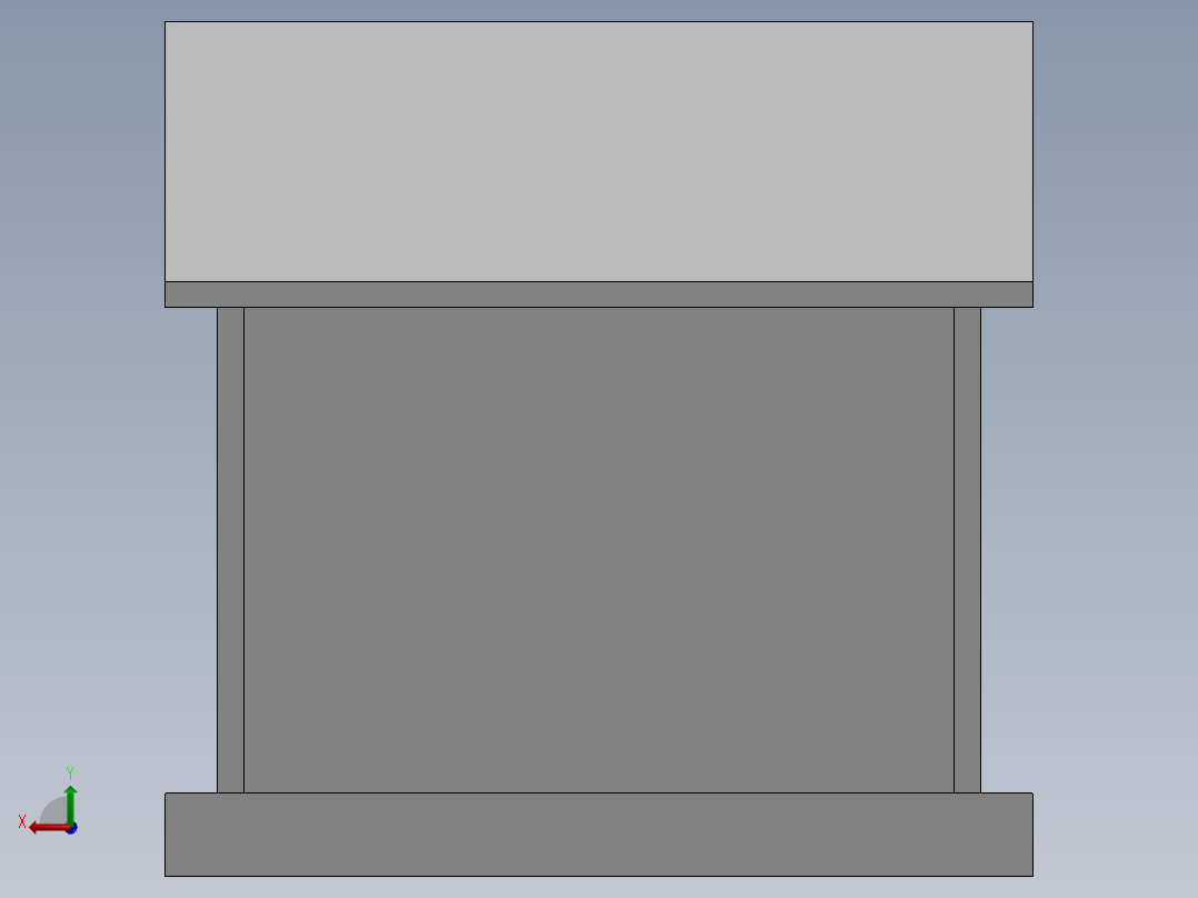 木屋-45平方套1-B型后视图