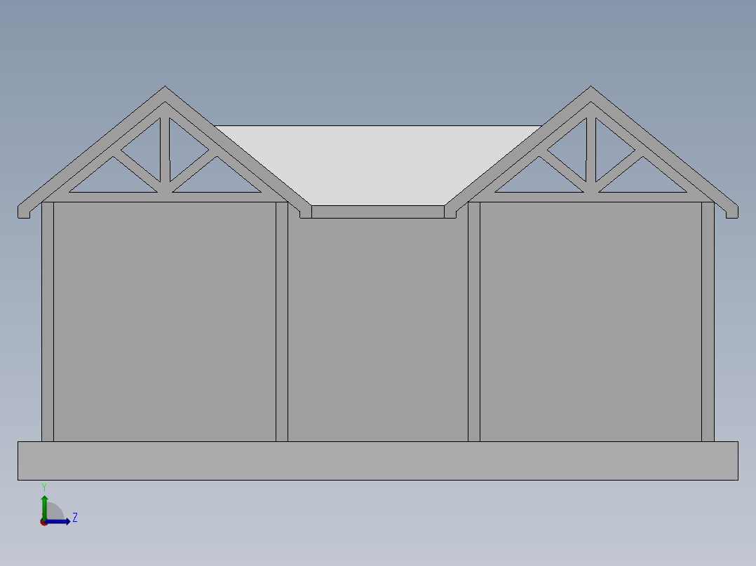 木屋-45平方套1-B型左视图