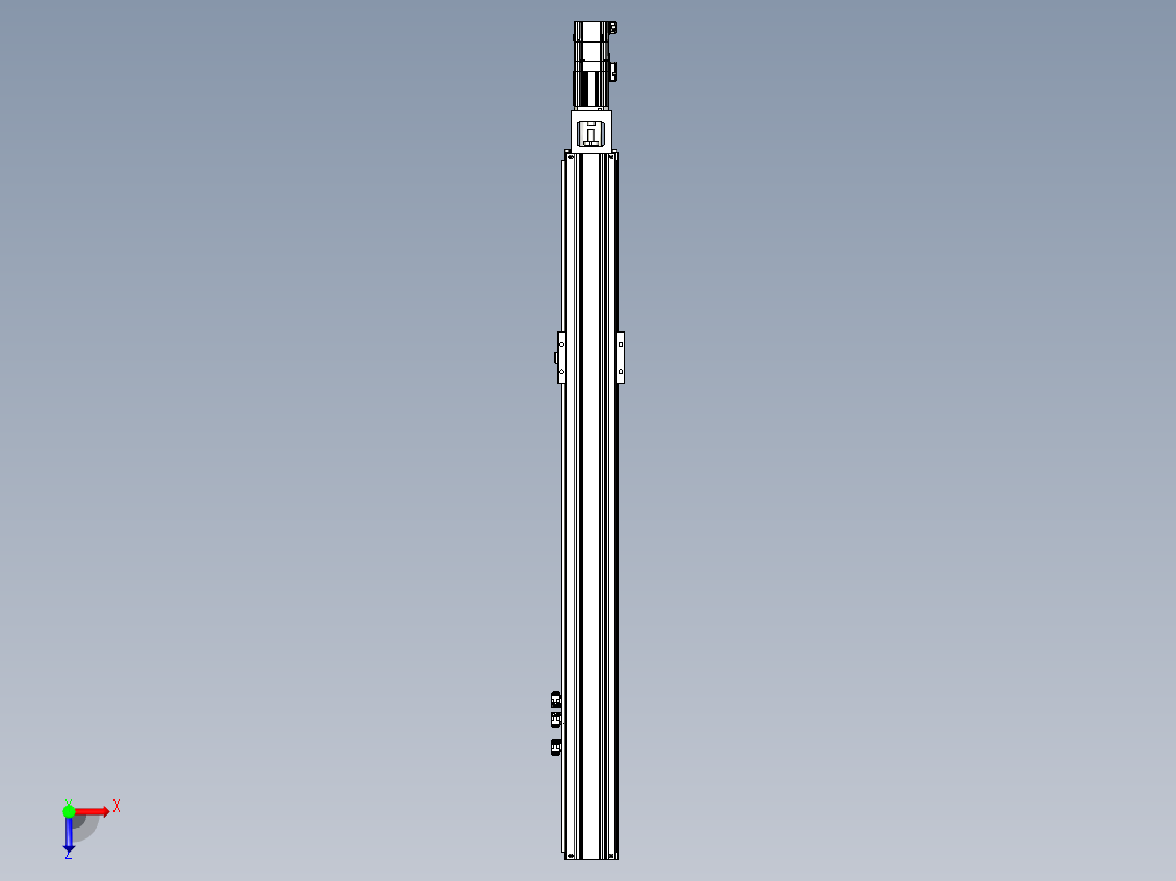 KK+电机3D图纸俯视图