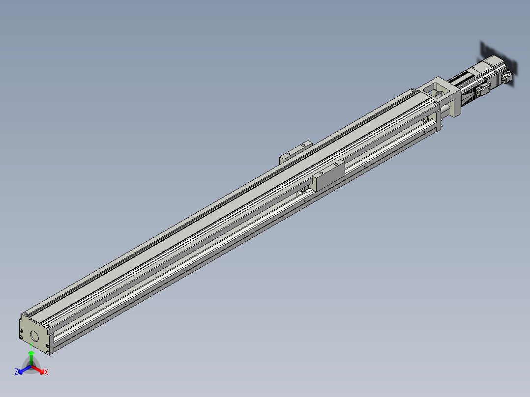 KK+电机3D图纸正等轴测图