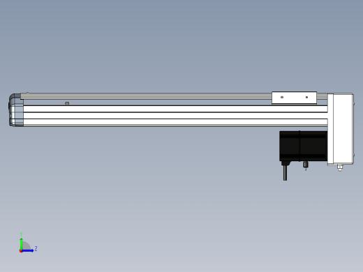 Toyo东佑达直线模组-ETH12-450-BM-200W左视缩略图