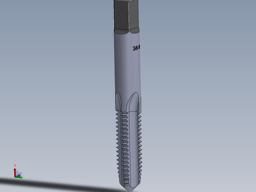 标准英制丝锥-Hand Tap 3-8-16 N2