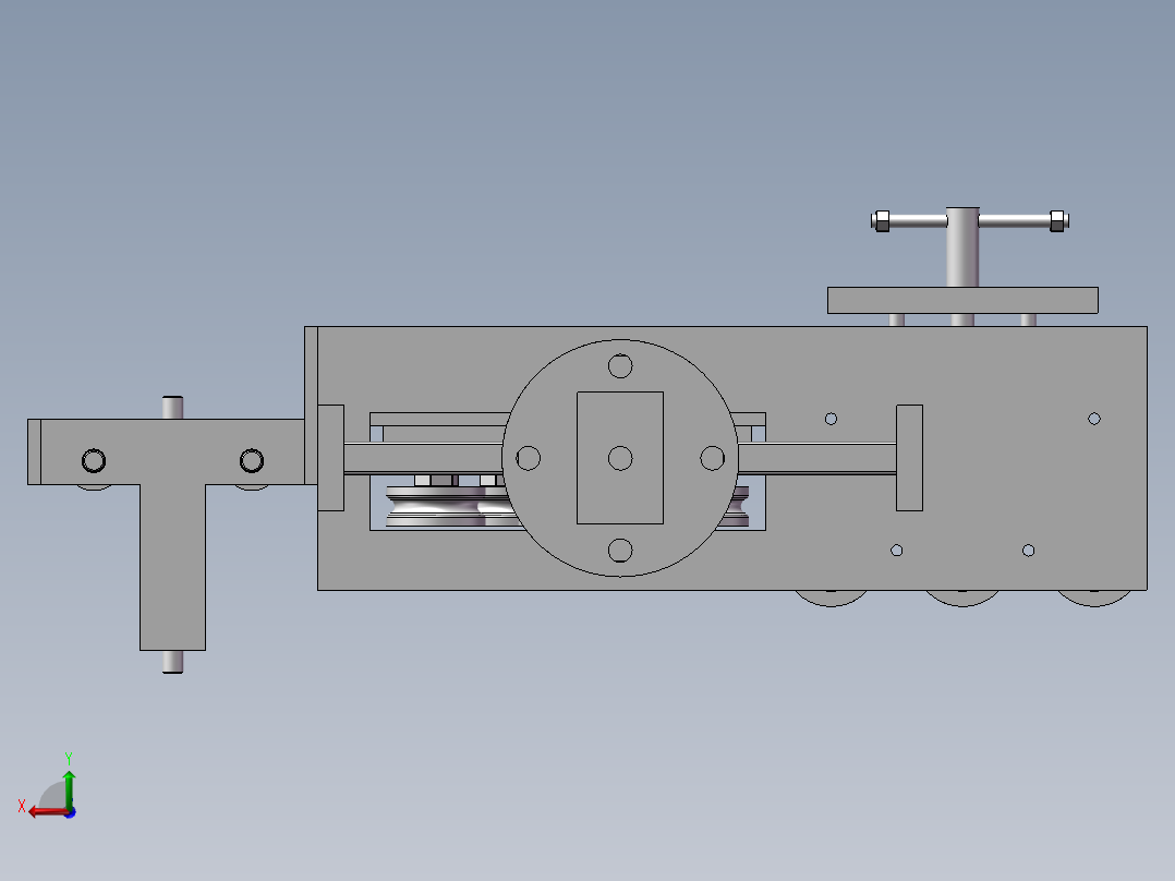 滚焊机之调丝器后视图
