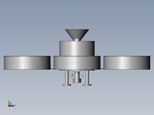 大棚内花生播种无人机及控制系统430911===70左视缩略图