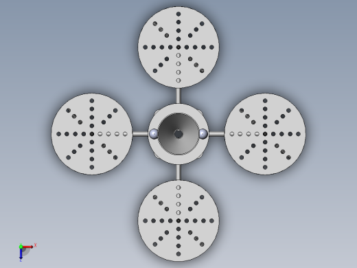 大棚内花生播种无人机及控制系统430911===70俯视缩略图