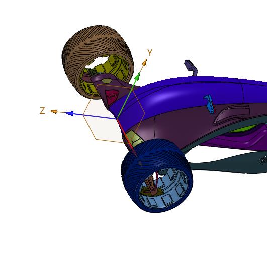拉风的电动倒三轮