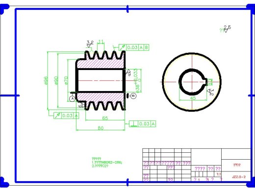 2G035--小型混凝土搅拌机的设计缩略图