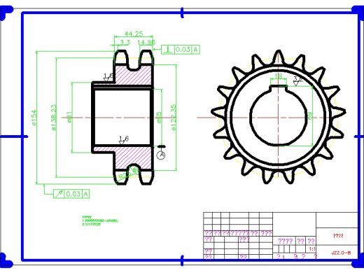2G035--小型混凝土搅拌机的设计缩略图