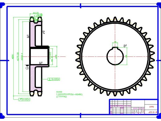 2G035--小型混凝土搅拌机的设计缩略图