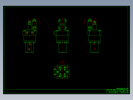 KOSMEKLKA0750-GRN_rev1多系列多零件图纸模型