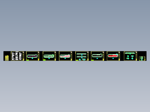 超越集团二期钢结构工程CAD
