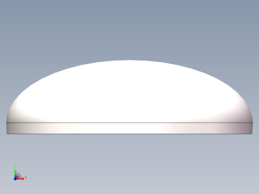 EHA椭圆形封头DN550前视缩略图