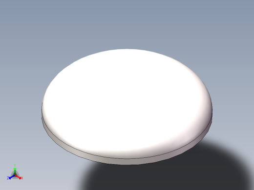 EHA椭圆形封头DN550正等轴测缩略图