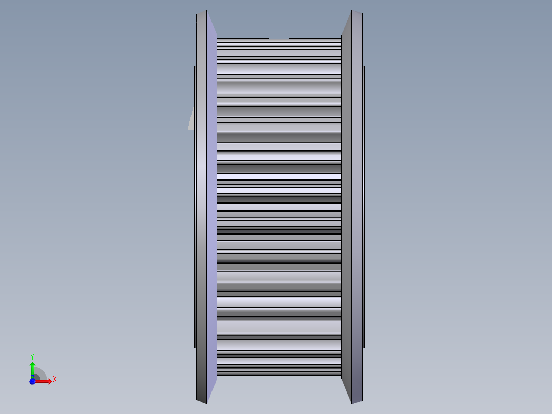 S43 同步带轮前视图