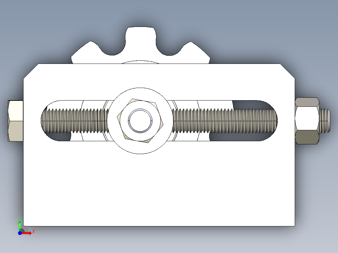 自动装配机装配线前视图