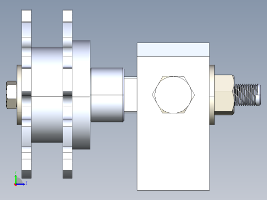 自动装配机装配线左视缩略图
