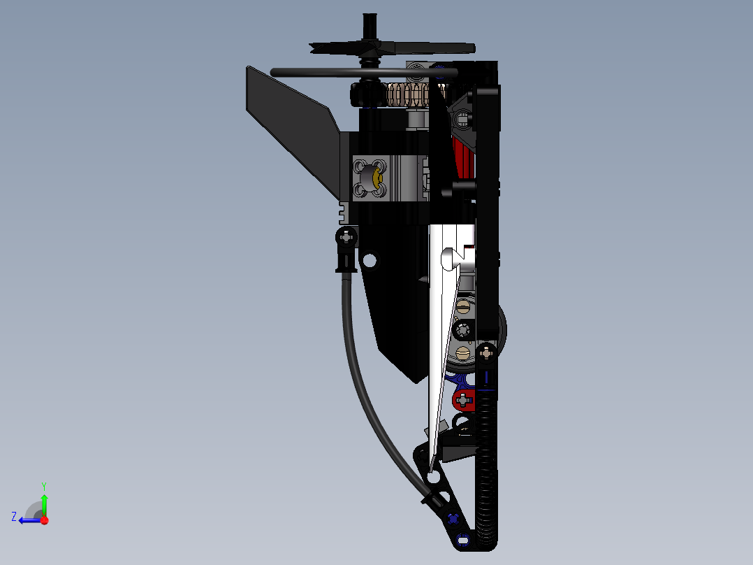 lego-technics-玩具（乐高积木玩具）右视图