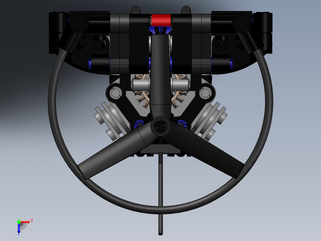 lego-technics-玩具（乐高积木玩具）俯视图