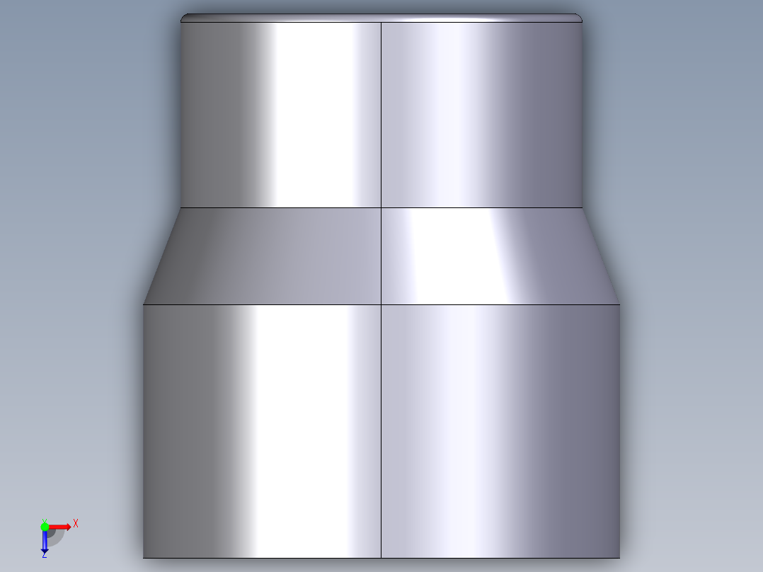 19RIV (A) 减速机：溶剂焊接插口（D）、溶剂焊接插座（D1减少）俯视图