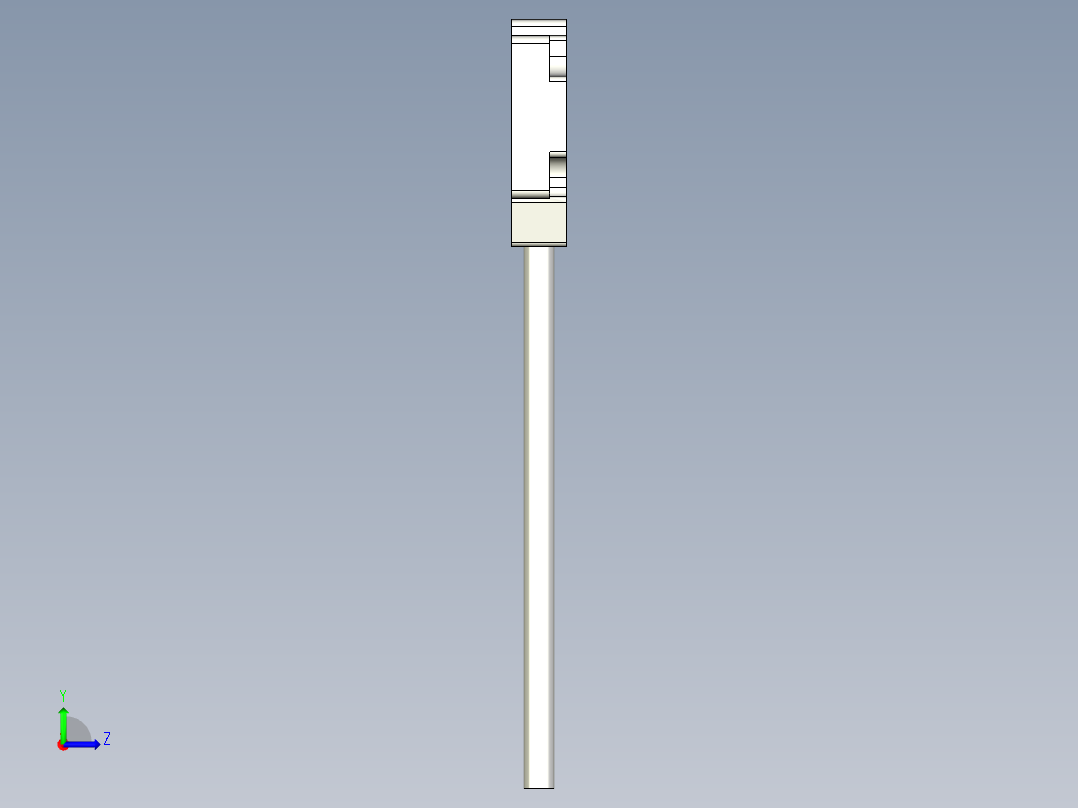 光电_激光传感器LMF13-T左视图