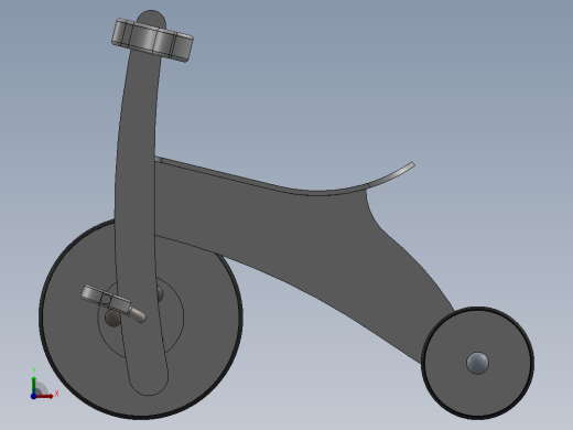 儿童三轮车--sw前视缩略图