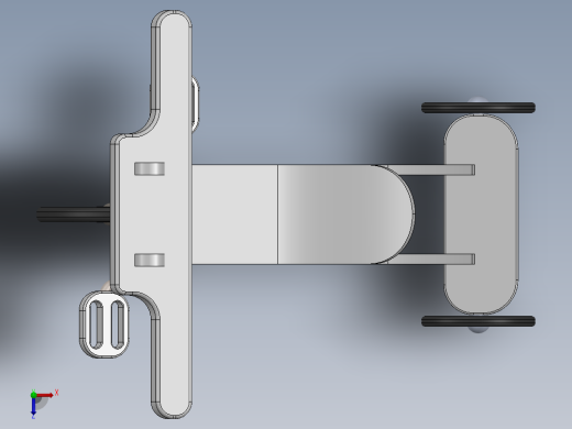 儿童三轮车--sw俯视缩略图