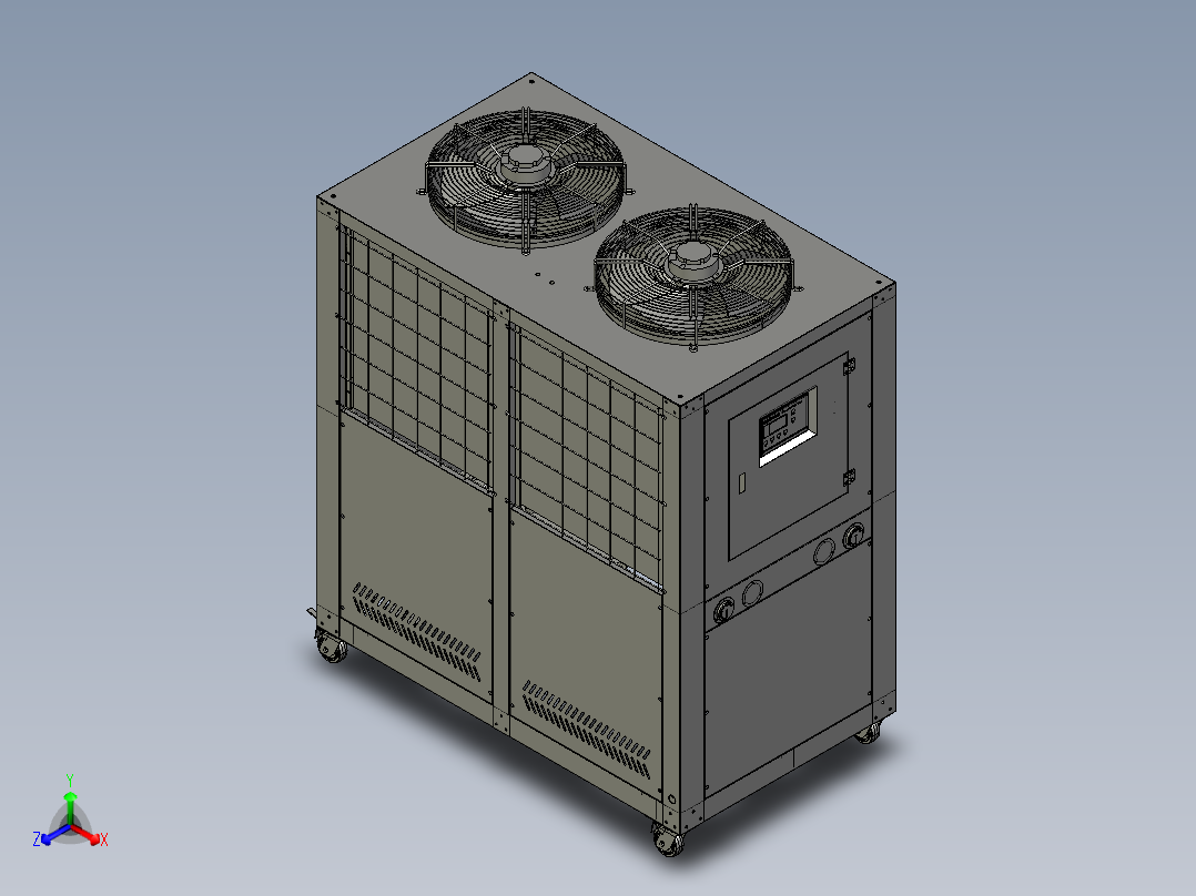 15P工业油冷机制冷液压站冷油机散热冷却器精密机械主轴油冷却冷水机