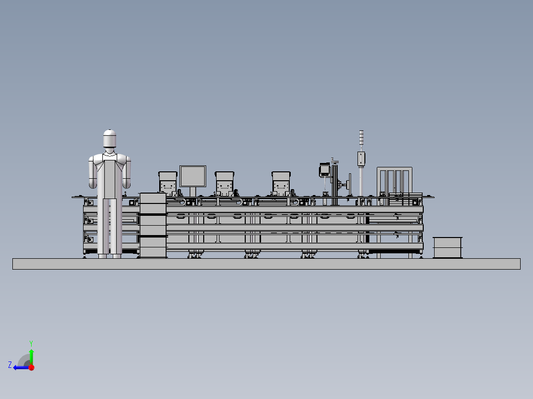 B17_遥控器在线式激光打标机右视图