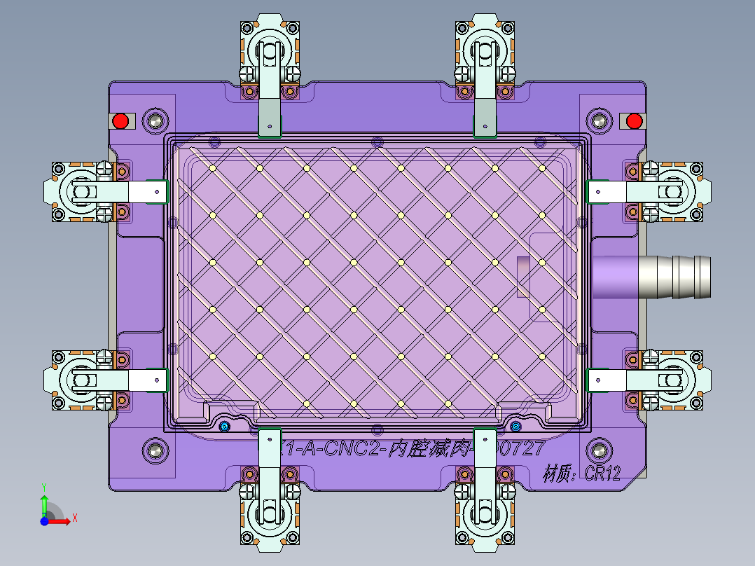 X1-A-笔记本CNC工装夹具三维模型CNC2-200727前视图
