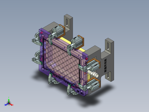 X1-A-笔记本CNC工装夹具三维模型CNC2-200727正等轴测缩略图