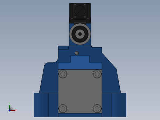FWH-10直流线盒式电液换向阀前视缩略图