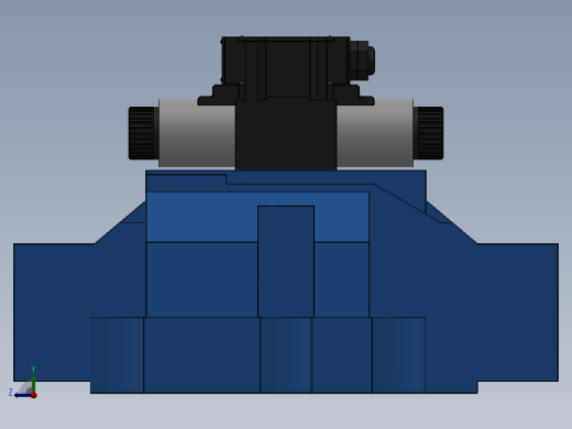 FWH-10直流线盒式电液换向阀右视缩略图