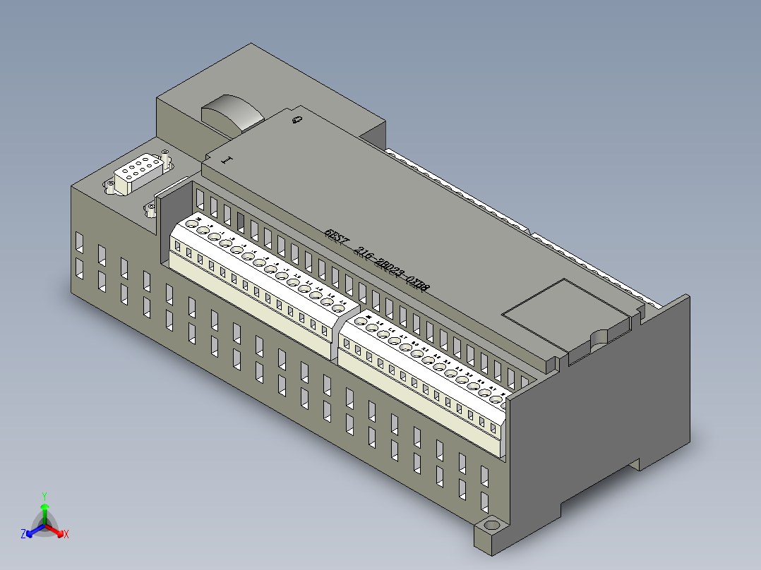 西门子电气 6ES7 216-2BD23-0XB8主视图