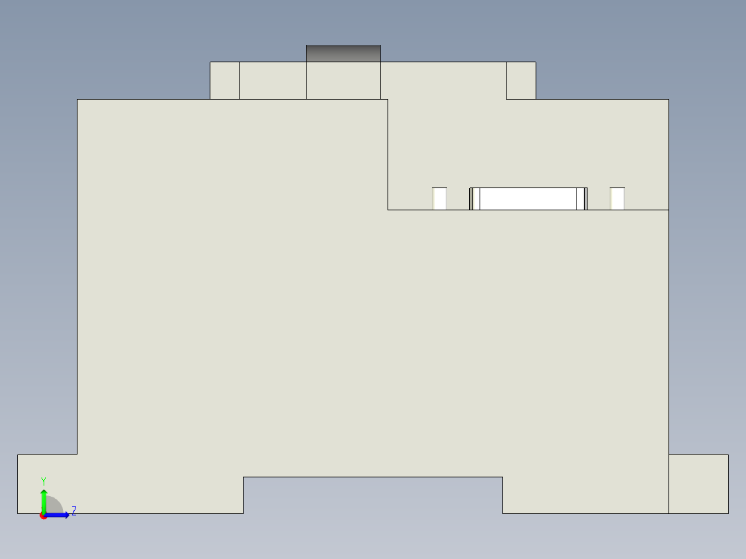 西门子电气 6ES7 216-2BD23-0XB8左视图